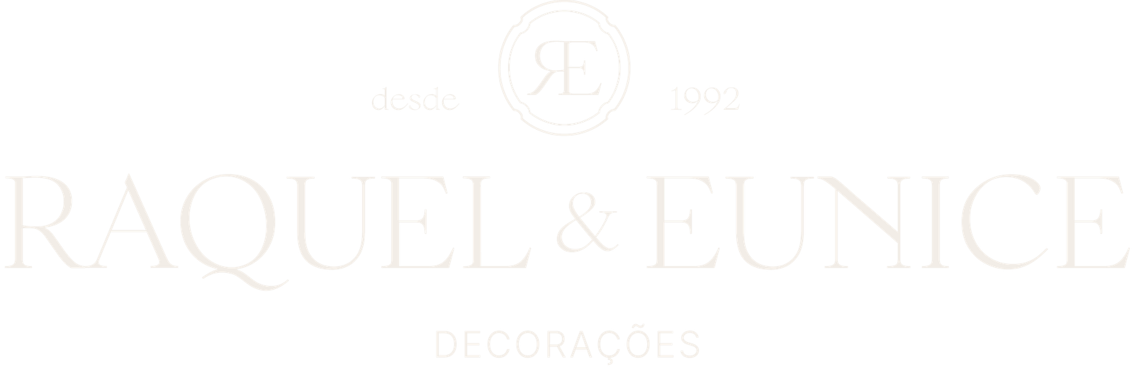 RAQUEL E EUNICE LOGO site